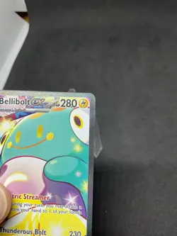 Iono's Bellibolt ex 183/159 Sv09: Journey Together Holo Pokemon LP - Image 2