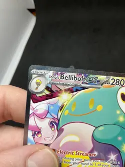 Iono's Bellibolt ex 183/159 Sv09: Journey Together Holo Pokemon LP - Image 3