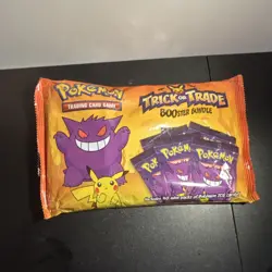 Pokemon Trick or Trade Booster Bundle 40 Pack Booster Exclusive Gengar Pikachu - Image 1