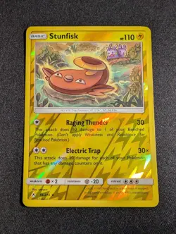 Pokemon Stunfisk 56/214 Reverse Holo Unbroken Bonds NM - Image 1
