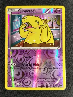 Pokemon Drowzee 50/122 Reverse Holo XY BREAKpoint NM - Image 1