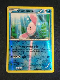 Pokemon Alomomola 22/119 Reverse Holo XY Phantom Forces NM - Image 1