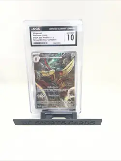 CGC Gem Mint 10 Kingambit 130 Pokemon Black Star Promo Kingambit Illus Coll - Image 1