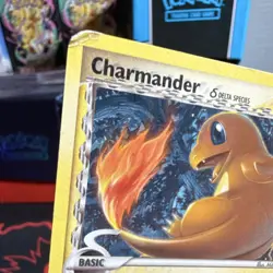 Pokemon Charmander Delta Species Common Regular 49/100 Basic 50 HP 2006 - Image 3