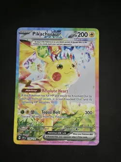 Pikachu EX 238/191 Surging Sparks Special Illustration Rare Pokemon Card - Image 1