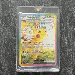 Pokemon TCG Pikachu ex 238/191 Special Illustration Rare SIR Surging Sparks - Image 1