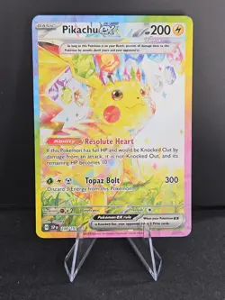 Pokemon TCG Pikachu ex Special Illustration Rare Holo 238/191 Surging Sparks - Image 1