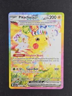Pokemon TCG Pikachu ex Special Illustration Rare Holo 238/191 Surging Sparks - Image 2