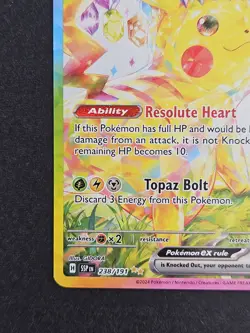 Pokemon TCG Pikachu ex Special Illustration Rare Holo 238/191 Surging Sparks - Image 3