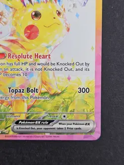 Pokemon TCG Pikachu ex Special Illustration Rare Holo 238/191 Surging Sparks - Image 4