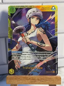 Trafalgar Law EB03-062 SEC Extra Booster: One Piece Heroines Edition Foil - Image 1