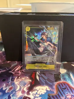 One Piece TCG Trafalgar Law Alt Art SEC EB03-062 Heroines Edition English NM - Image 1