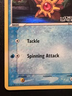 Staryu 84/113 EX Delta Species Pokemon Card Reverse Holo Foil Rare LP - Image 5