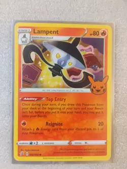 Lampent 032/192 Trick or Trade Regular NM-Mint Pokemon Card TCG - Image 1