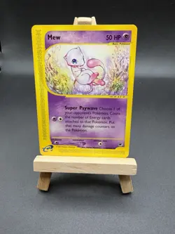 MEW 55/165 Expedition non-holo E-Series / E-Reader Pokemon TCG card NM - Image 1