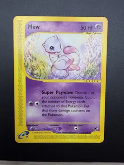 MEW 55/165 Expedition non-holo E-Series / E-Reader Pokemon TCG card NM - Image 2
