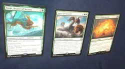 MTG 3 Card Bundle Apex Devastator, Toski Bearer Of Secrets, Tree Of Redemption - Image 1