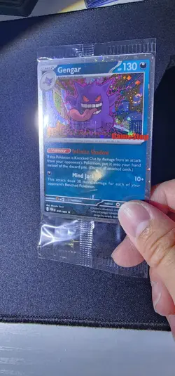 *SWIRL* Pokemon TCG Gengar 050/088 Promo Sealed Stamped Gamestop Promo Card - Image 2