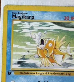 Pokemon Magikarp 35/102 Base Set 1st Edition Rare Vintage Card NL Edition - Image 4