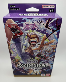 Starter Deck EX Gear 5 ST-21 One Piece Card Game Sealed with bonus pack sleeves - Image 2