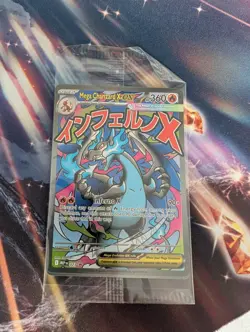 SEALED! Mega Charizard X EX MEP 023 Oricorio 024 UPC Promo Full Art Pokemon Card - Image 1