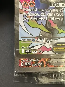 SEALED! Mega Charizard X EX MEP 023 Oricorio 024 UPC Promo Full Art Pokemon Card - Image 4