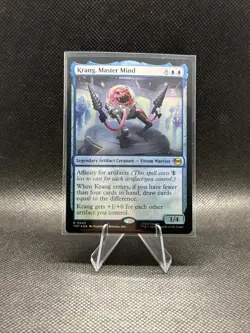 Krang, Master Mind 43 NM Foil MTG TMT Magic - Image 1