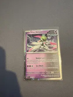 Pokemon TCG Iron Valiant Card Temporal Forces Cosmo 079/162 NM Condition - Image 1