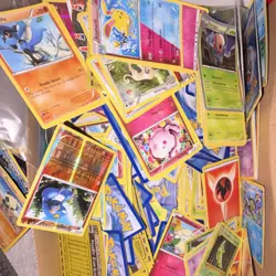 Entire shoe box of random Pokemon cards!! - Image 1