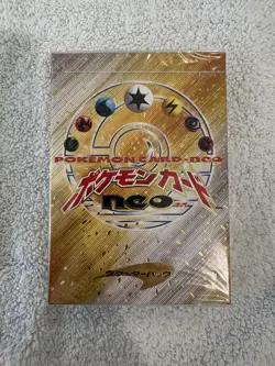 Pokemon Neo Starter Pack Sealed Japanese 2000 Vintage Gold Silver Deck Box - Image 1