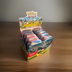 Pokemon TCG Ascended Heroes MINI TIN DISPLAY BOX Sealed 10x Tins SHIPS FAST - Image 2