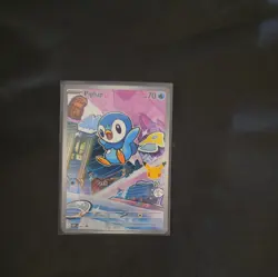 Pokemon TCG First Starters Illustration Collection Sinnoh Starters Promo - Image 2