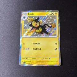 Pokemon TCG Luxio Baby Shiny 136/091 Paldean Fates, Near Mint Condition - Image 1