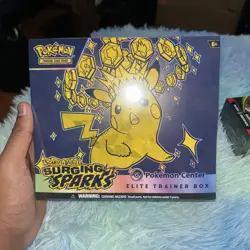 Surging Sparks PC ETB Pokemon Center Elite Trainer Box Sealed Exclusive - Image 1