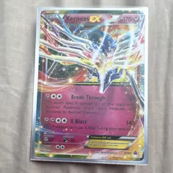 Pokemon Xerneas EX Promo Holo XY07 XY Basic Card 170 HP Fairy 2014 - Image 1