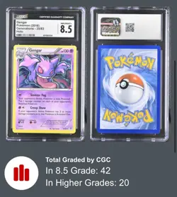 Pokemon Generations 35/83 Gengar 2016 Holo Rare CGC 8.5 NM/MINT+ - Image 1