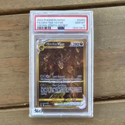 Pokemon Giratina VSTAR Secret Rare GG69 Crown Zenith PSA 10 Holo - Image 1