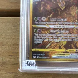 Pokemon Giratina VSTAR Secret Rare GG69 Crown Zenith PSA 10 Holo - Image 5
