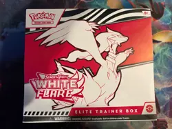 Pokemon TCG: White Flare Elite Trainer Box ETB Sealed a - Image 1
