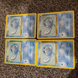 Pokemon TCG Poliwag Base Set 59/102 Regular Unlimited Common - Image 3
