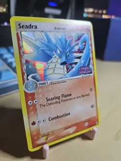 Pokemon TCG EX Holon Phantoms Seadra 52/110 Stamped Reverse Holo - Image 2