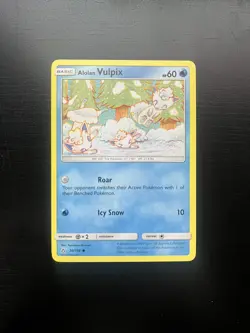 Pokemon TCG - Alolan Vulpix 30/156 Sun and Moon-Ultra Prism Regular - NM - Image 3