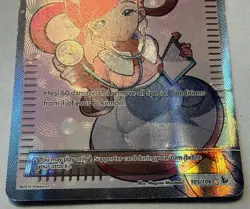 Pokemon Center Lady Holofoil Ultra Rare - Flashfire 105/106 Heavy Play - Image 2