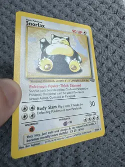 Snorlax Jungle 27/64 1999 Pokemon WOTC Rare Non Holo LP / NM - Image 2