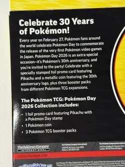 Pokemon TCG: Pokemon Day 2026 Collection New Sealed - Image 3