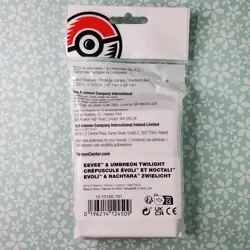 Pokemon Card Pokemon Center Exclusive Card Sleeves 65 Ct Eevee Umbreon Twilight - Image 2