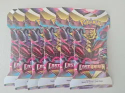 Pokemon TCG Sword & Shield Lost Origin Sleeved Booster Pack x6 - Image 1