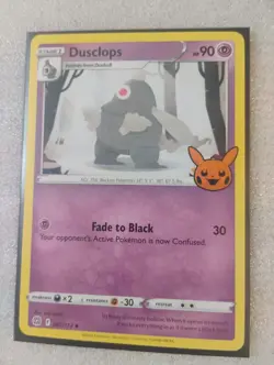 New: 2022 Pokemon TCG Dusclops 061 Trick or Trade BOOster Regular Uncommon - Image 1