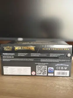 Pokemon Mega Evolution Elite Trainer Box ETB Black Edition Factory Sealed New - Image 5