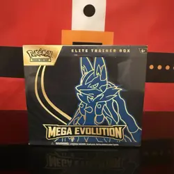 Pokemon TCG Mega Evolution Lucario Elite Trainer Box ETB NEW FACTORY SEALED - Image 1